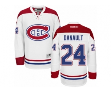 Men's Reebok Montreal Canadiens #24 Phillip Danault Authentic White Away NHL Jersey