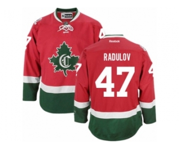 Men's Reebok Montreal Canadiens #47 Alexander Radulov Authentic Red New CD NHL Jersey