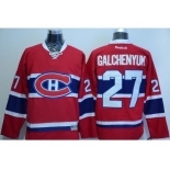 Montreal Canadiens #27 Alex Galchenyuk Red New CH Stitched NHL Jersey