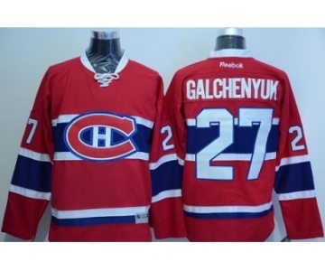 Montreal Canadiens #27 Alex Galchenyuk Red New CH Stitched NHL Jersey