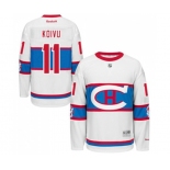 Reebok Montreal Canadiens #11 Saku Koivu Authentic White 2016 Winter Classic NHL Jersey