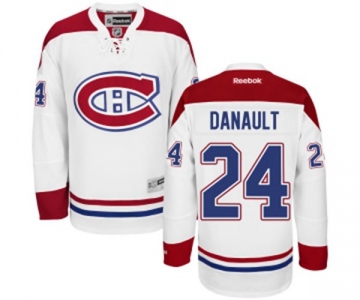 Reebok Montreal Canadiens #24 Phillip Danault Authentic White Away NHL Jersey