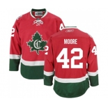 Reebok Montreal Canadiens #42 Dominic Moore Authentic Red New CD NHL Jersey