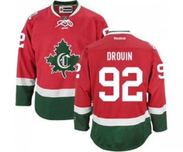 Reebok Montreal Canadiens #92 Jonathan Drouin Authentic Red New CD NHL Jersey