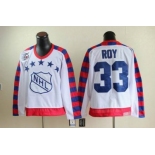 nhl Montreal Canadiens #33 Roy all star 75th Anniversary white CCM