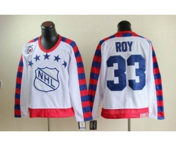 nhl Montreal Canadiens #33 Roy all star 75th Anniversary white CCM