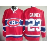 nhl jerseys montréal canadiens #23 gainey moore red ccm