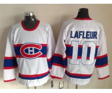 nhl jerseys montreal canadiens #10 lafleur white