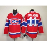 nhl jerseys montreal canadiens #11 gallagher red[gallagher]