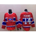 nhl jerseys montreal canadiens #14 plekanec red