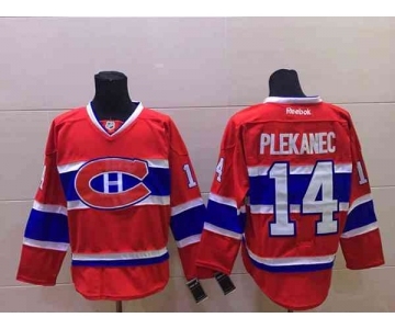 nhl jerseys montreal canadiens #14 plekanec red