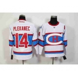 nhl jerseys montreal canadiens #14 plekanec white[2016 winter classic]