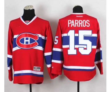 nhl jerseys montreal canadiens #15 parros red