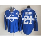 nhl jerseys montreal canadiens #21 gionta blue[patch A]