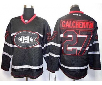 nhl jerseys montreal canadiens #27 galchenyuk black ice