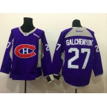 nhl jerseys montreal canadiens #27 galchenyuk purple