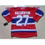 nhl jerseys montreal canadiens #27 galchenyuk red