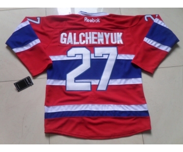 nhl jerseys montreal canadiens #27 galchenyuk red