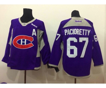 nhl jerseys montreal canadiens #67 pacioretty purple