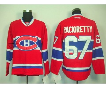 nhl jerseys montreal canadiens #67 pacioretty red