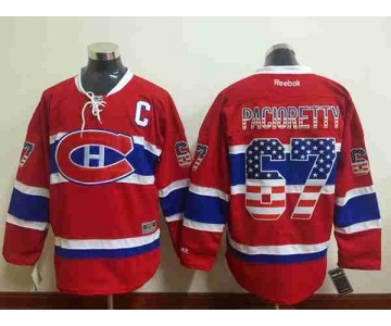 nhl jerseys montreal canadiens #67 pacioretty red[patch C][national flag version]