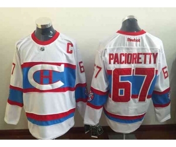 nhl jerseys montreal canadiens #67 pacioretty white[m&n][patch C]