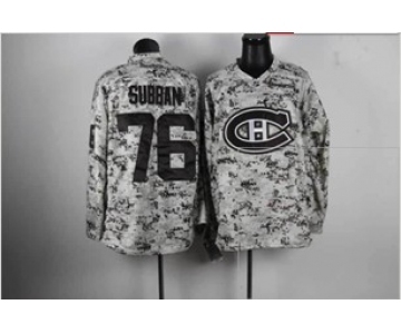 nhl jerseys montreal canadiens #76 subban camo