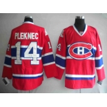 nhl montréal canadiens #14 plekanec red ch