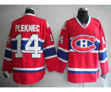 nhl montréal canadiens #14 plekanec red ch