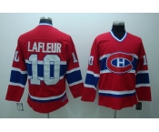 nhl montreal canadiens #10 lafleur red ccm