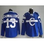 nhl montreal canadiens #13 cammalleri blue