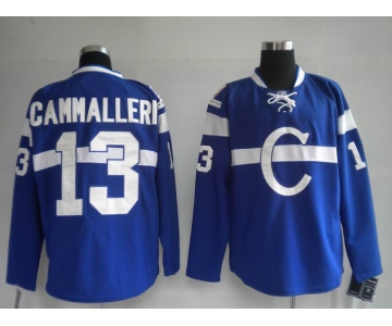 nhl montreal canadiens #13 cammalleri blue