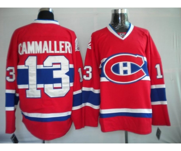 nhl montreal canadiens #13 cammalleri red ch