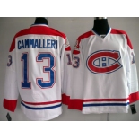 nhl montreal canadiens #13 cammalleri white ch