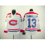 nhl montreal canadiens #13 cammalleri white(winter classic)