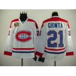 nhl montreal canadiens #21 gionta white(winter classic)