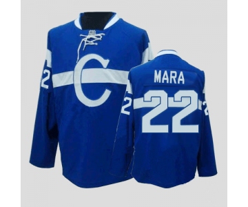 nhl montreal canadiens #22 mara blue