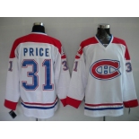 nhl montreal canadiens #31 price white ch