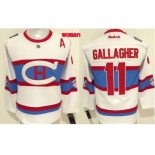 women nhl jerseys montreal canadiens #11 gallagher white[2016 winter classic][gallagher][patch A]