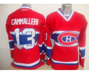 women nhl jerseys montreal canadiens #13 cammalleri red