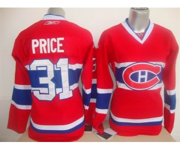 women nhl jerseys montreal canadiens #31 price red