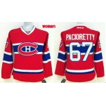 women nhl jerseys montreal canadiens #67 pacioretty red