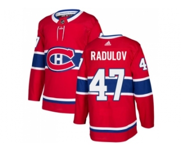 Youth Adidas Montreal Canadiens #47 Alexander Radulov Red Home Authentic Stitched NHL Jersey