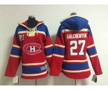 youth nhl jerseys montreal canadiens #27 galchenyuk red[pullover hooded sweatshirt]