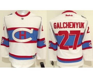 youth nhl jerseys montreal canadiens #27 galchenyuk white[2016 winter classic]