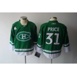 youth nhl jerseys montreal canadiens #31 price green(2011 new)