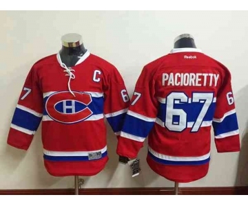 youth nhl jerseys montreal canadiens #67 pacioretty red[patch C][2015 New]