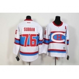 youth nhl jerseys montreal canadiens #76 subban white[patch A]