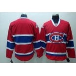 youth nhl jerseys montreal canadiens blank red