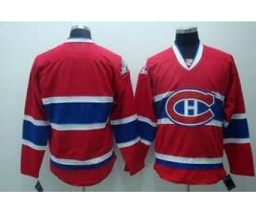 youth nhl jerseys montreal canadiens blank red